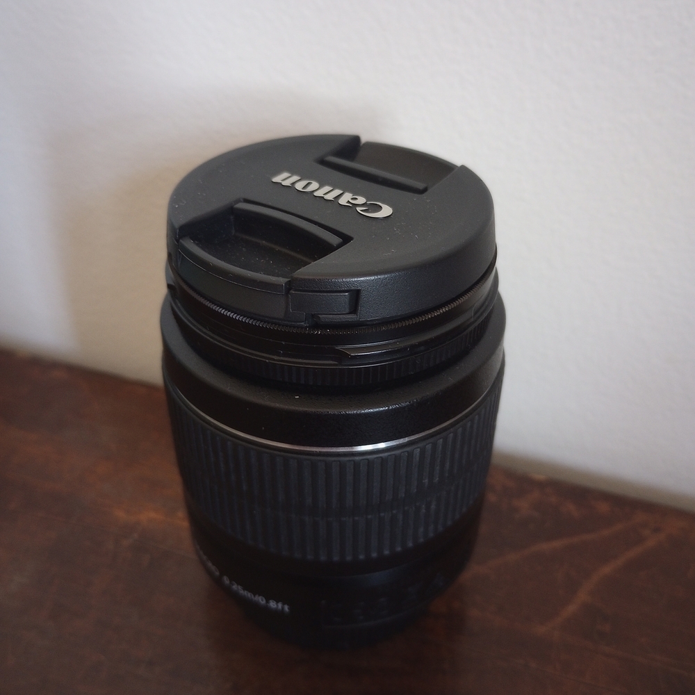 Canon Black Camera Lens